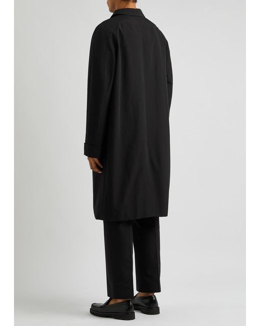 Gucci Black Cotton-blend Coat for men