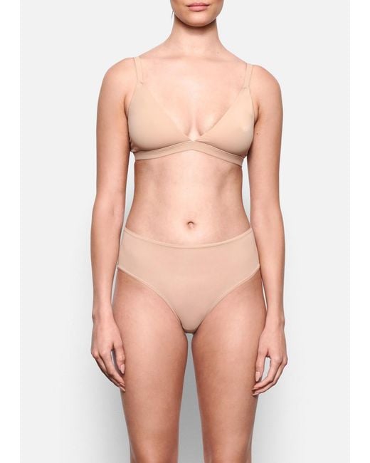 Skims Natural Stretch-Jersey Briefs