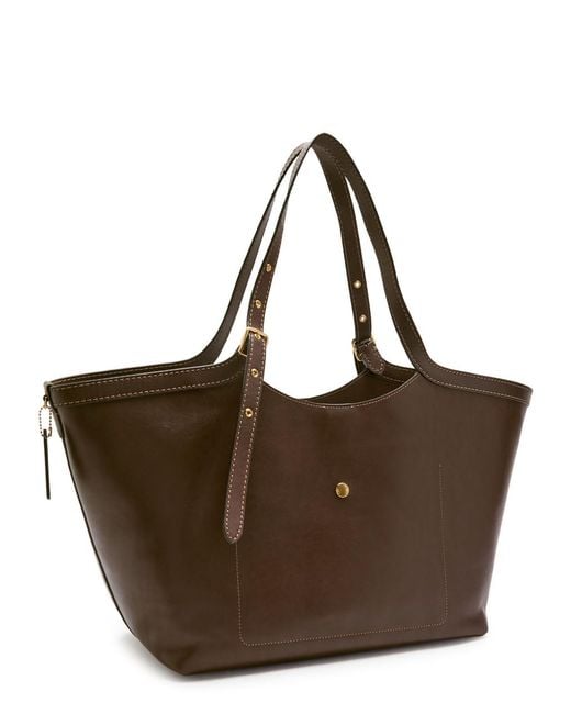 COACH Brown Gramercy Leather Tote