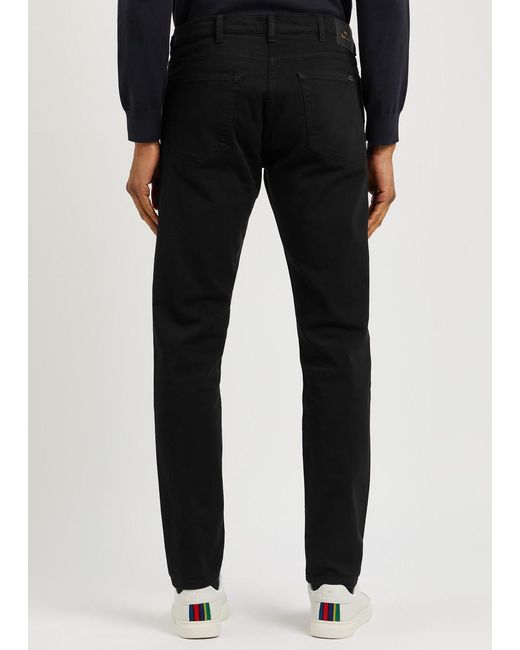PS by Paul Smith Black Tapered-leg Jeans for men