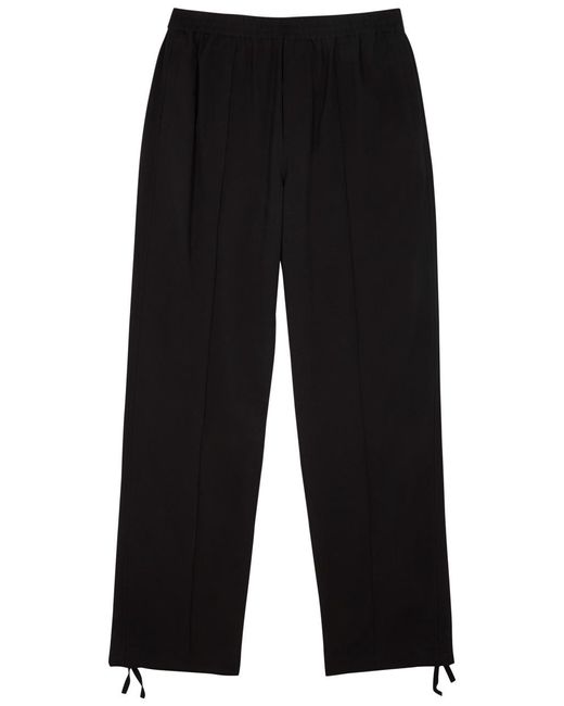 Helmut Lang Black Straight-leg Woven Trousers for men