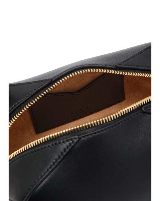 Alaïa Black Le Bouledogue Small Leather Shoulder Bag