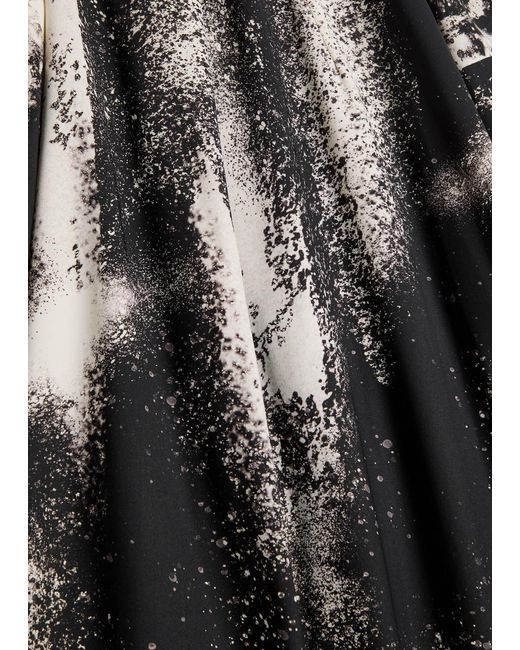 High Black Prelude Printed Stretch-Polyamide Midi Dress