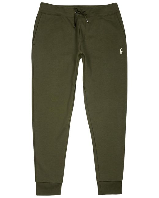 Polo Ralph Lauren Green Jersey Jogging Trousers for men