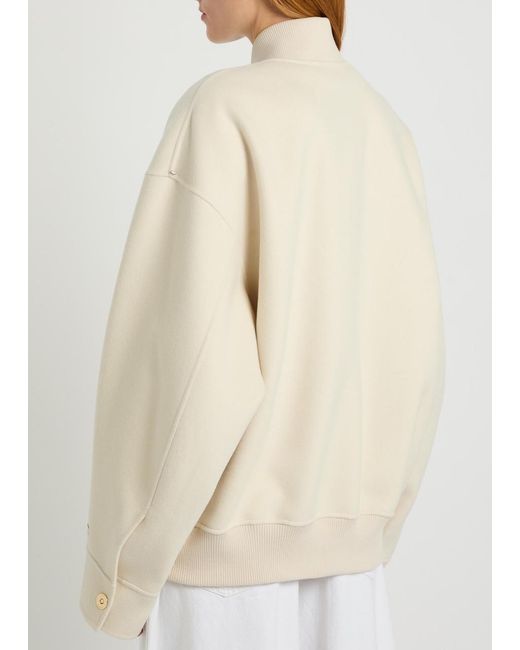Sportmax Natural Short Wool Coat