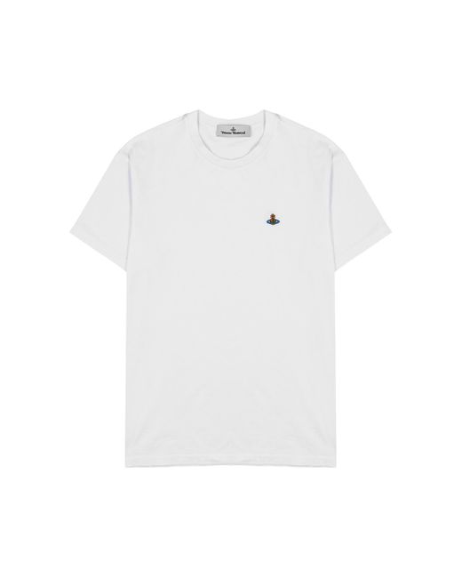 Vivienne Westwood White Logo T-Shirt for men