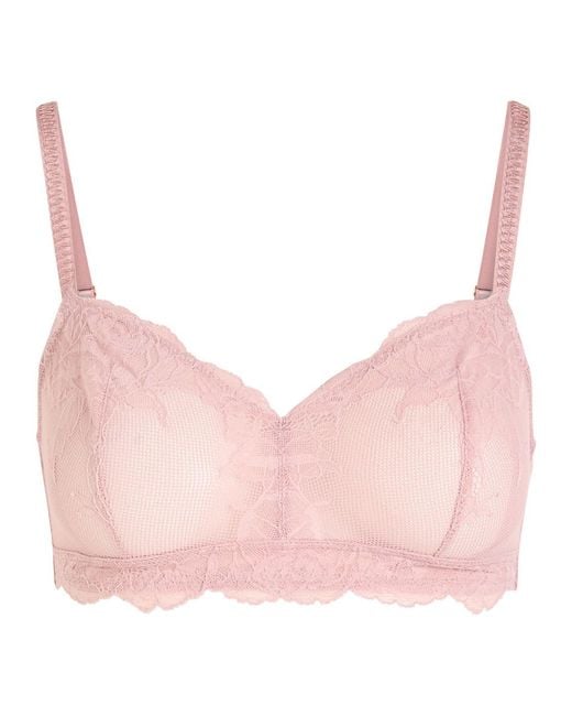 Wacoal Pink Vivid Attraction Lace Bralette