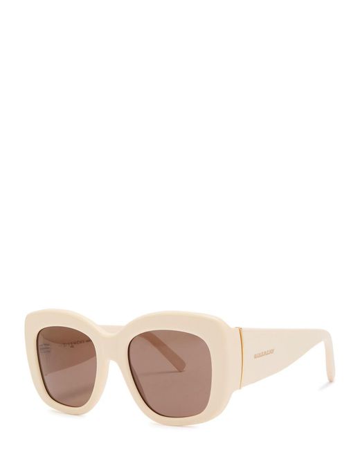 Givenchy Pink Oversized Square-Frame Sunglasses