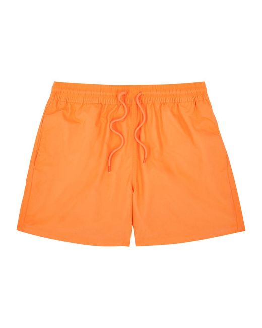 COLORFUL STANDARD Orange Shell Swim Shorts for men