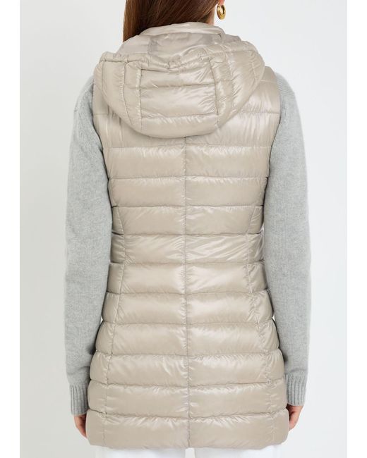 Herno Natural Hooded Shell Gilet