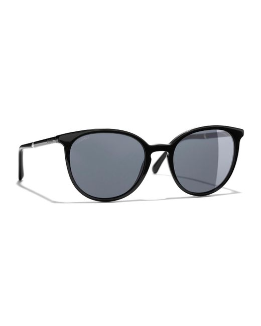 Chanel Blue Butterfly Sunglasses