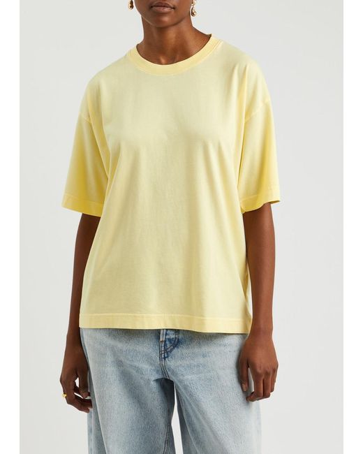 COLORFUL STANDARD Yellow Cotton T-Shirt