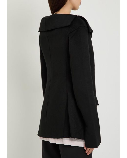 Totême Black Wool Jacket