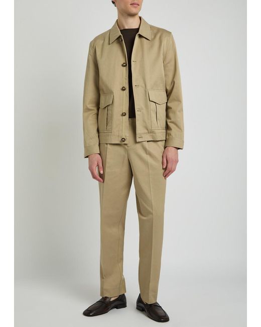 Wax London Natural Strand Twill Jacket for men