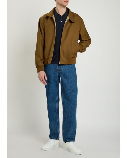 A.P.C. Blue Martin Straight-Leg Jeans for men