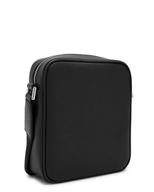 Boss Black Northon Logo Saffiano Leather Cross-Body Bag for men
