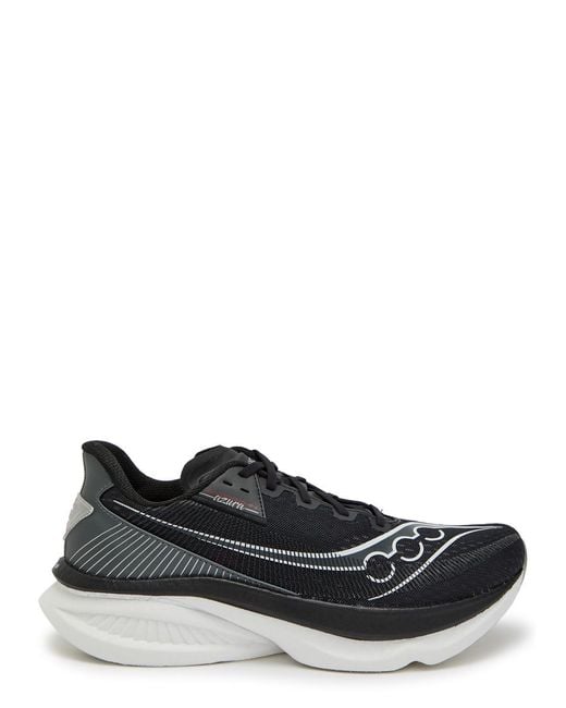 Saucony Black Endorphin Azura Mesh Sneakers for men