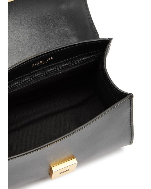 DeMellier The Nano Montreal Leather Crossbody Bag in Black Lyst