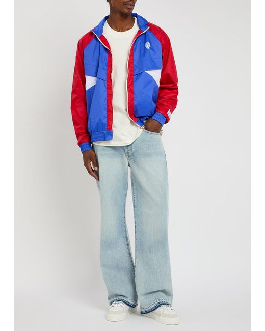 GALLERY DEPT. Blue Jude Colour-Block Nylon Track Jacket for men