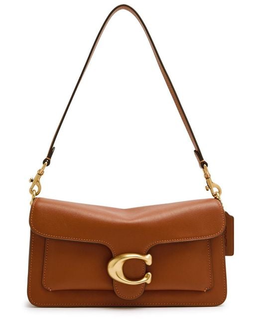 COACH Brown Tabby 26 Leather Shoulder Bag
