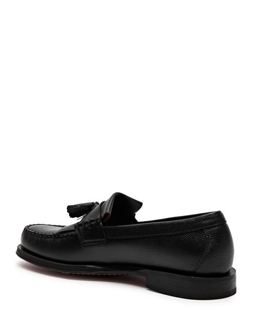 G.H.BASS Black Weejun Heritage Layton Ii Leather Loafers for men