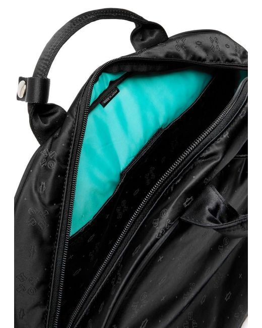 Porter-Yoshida and Co Black Monogram 2Way Nylon Duffle Bag for men