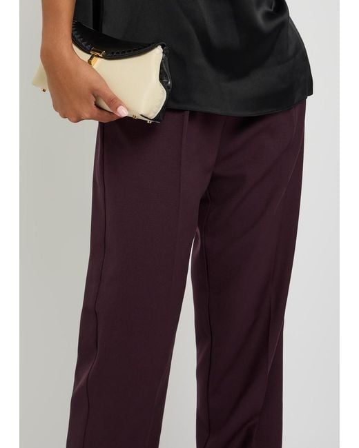 Roksanda Purple Ragosta Wool Trousers