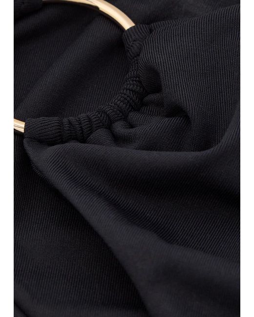 Melissa Odabash Black Brussels Halterneck Bikini Top