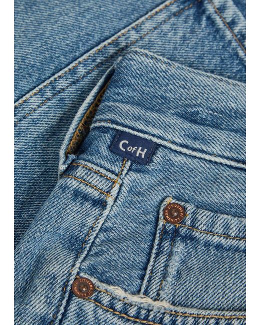 Citizens of Humanity Blue Elijah Straight-Leg Jeans for men