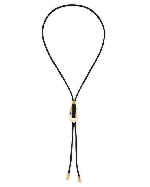 Lemaire Metallic Snake Bolo Tie Nappa Necklace