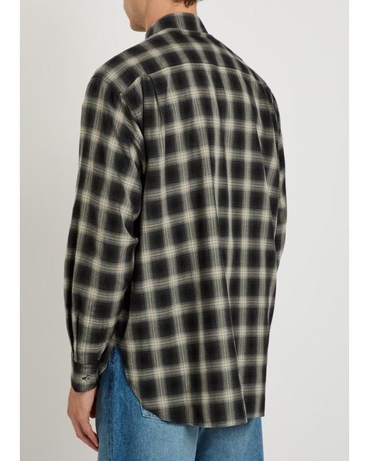 Ssstein Multicolor Checked Woven Shirt for men