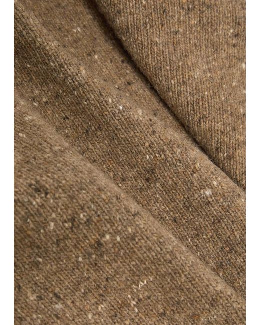 Rohe Natural Mouliné-Knit Wool-Blend Jumper