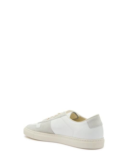 Common Projects White Bball Panelled Leather Sneakers for men