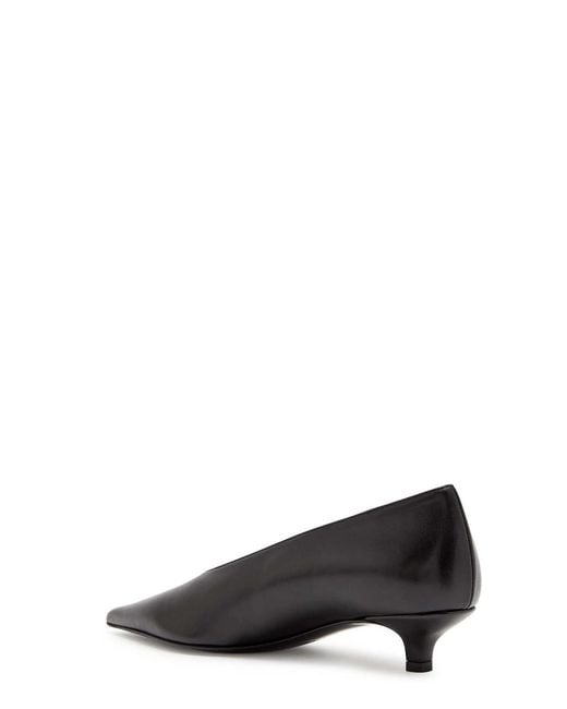 Totême Black 35 Leather Pumps