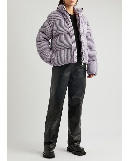 Moncler Genius Purple Moncler 6 Moncler 1017 Alyx 9sm Knitted Jacket