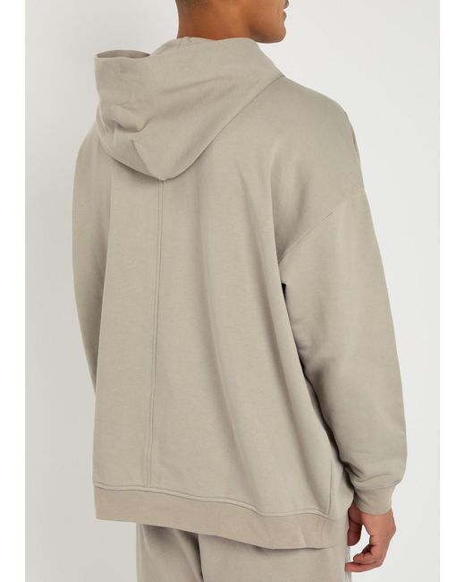 Rick Owens X Champion Jumbo Jason's Hooded Cotton Sweatshirt