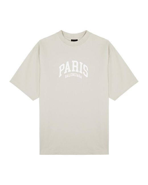 Balenciaga paris deals t shirt white