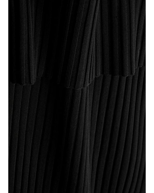 Rag & Bone Black Kaela Strapless Ribbed-Knit Top
