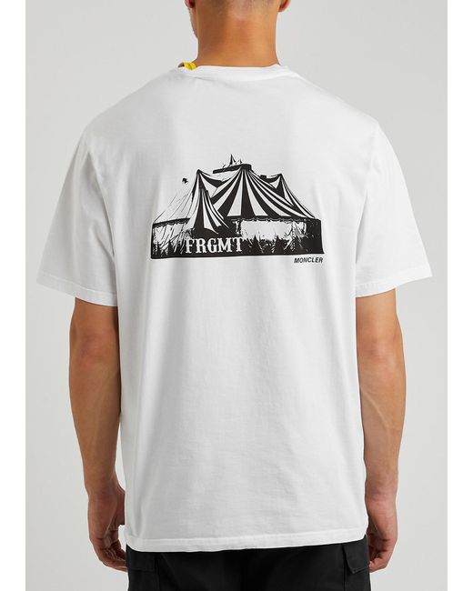 Moncler Genius Moncler Moncler Frgmt Circus Cotton T-shirt, White, T-shirt, Cotton for men