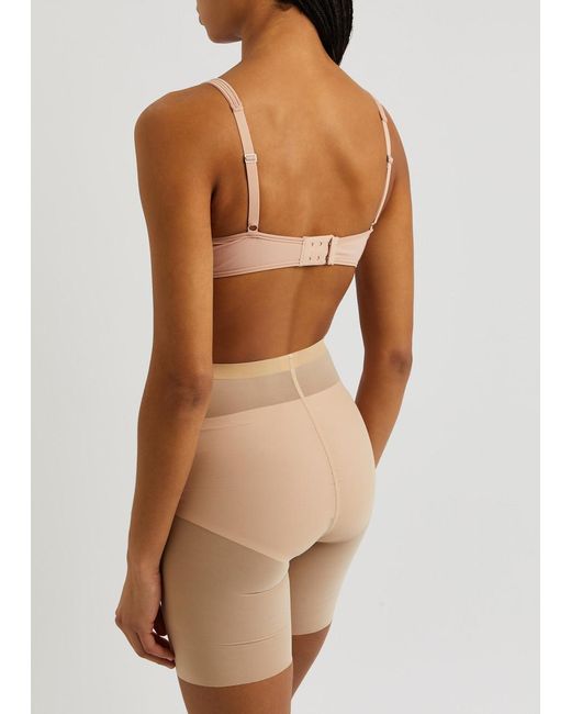 Wolford Natural Control Sheer Tulle Shorts