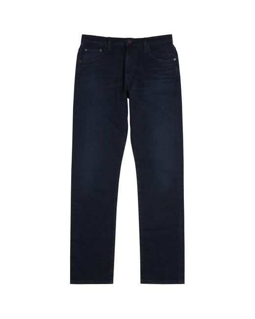 Citizens of Humanity Blue Gage Dark Straight-Leg Jeans, Jeans, Spandex for men