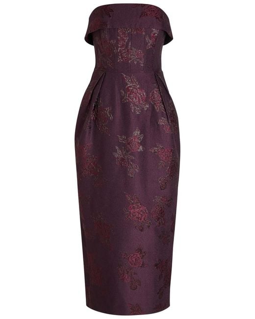asymmetric dress Vivianne Strap Midi Dress Brown Size 6 main image 0