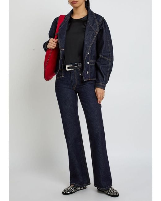 Isabel Marant Blue Dolie Jacket