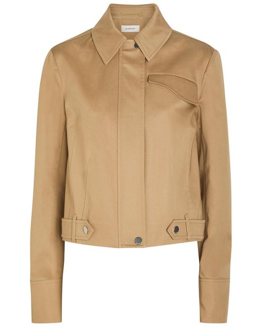 Sportmax Natural Belted Cotton Jacket