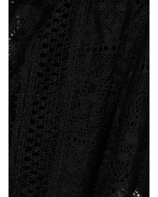 Simone Perele Black Comete Lace Soft-cup Bra