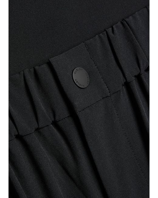 Varley Blue Kayson Wide-Leg 2.0 Stretch-Jersey Trousers