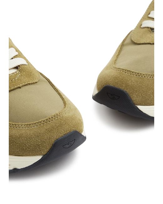 Stepney Workers Club Green Osier S-strike Panelled Nylon Sneakers for men