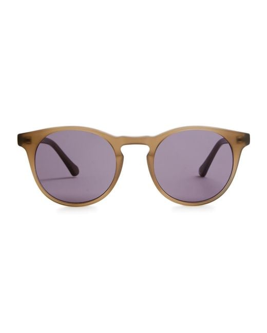 Finlay & Co. Brown Percy Round-frame Sunglasses for men