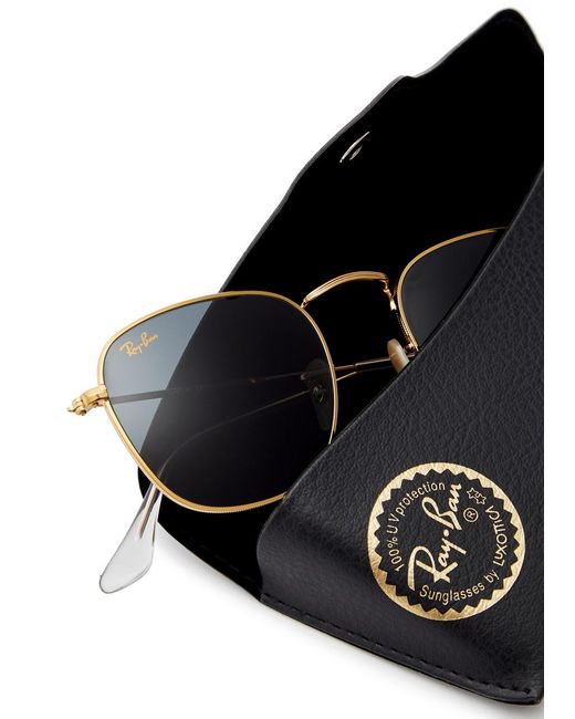 Ray-Ban Blue Frank Legend Oval-frame Sunglasses