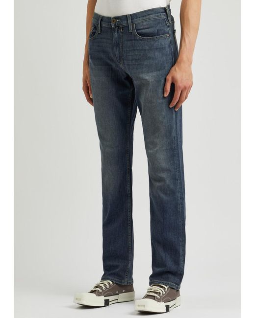 PAIGE Blue Normandie Straight-leg Jeans for men